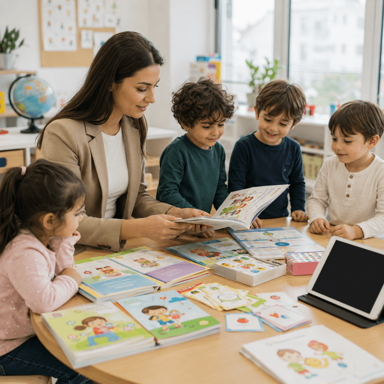 Como elegir un set de educacion de ingles de preescolar?